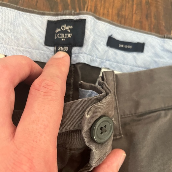 J. Crew Driggs Slim Fit Chino Khaki Pant Size 31/30 - Picture 6 of 7